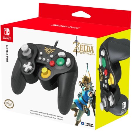 Геймпад проводной Hori Battle Pad Zelda HORI (NSW-108U) (Switch)